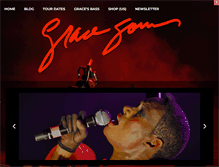 Tablet Screenshot of missgracejones.com